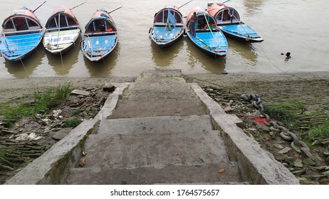 Babughat Ganga Riverside Kolkata India