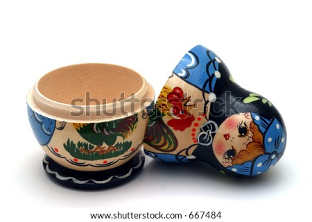 Babushka Doll Opened