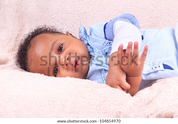 Baby African American Black Metisse Newborn Stock Photo Edit Now