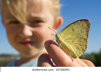 baby arm butterfly
