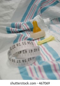 Baby Blanket And Umbilical Cord Clamp