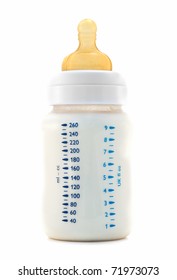 baby bottle isolated on white background - Shutterstock ID 71973073