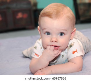 Baby Boy Blonde Images Stock Photos Vectors Shutterstock