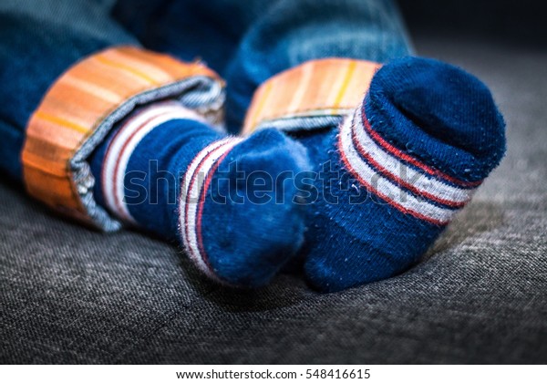 baby boy blue socks