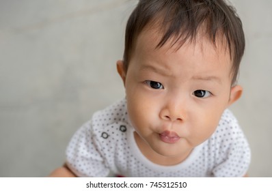 Baby Boy Pleading Asia Baby Implore Stock Photo (Edit Now) 745312510