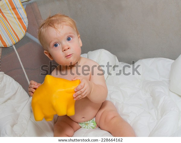 baby boy money box