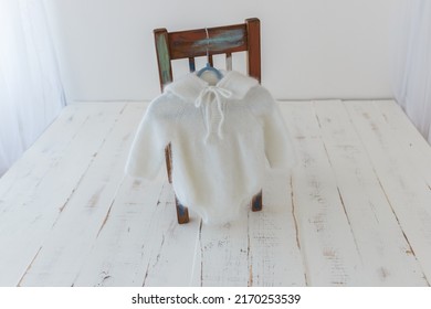 Baby Bunny Romper. White Romper. For A Yearling