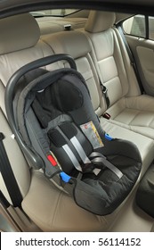 Baby Car Seat For Safety - A Series Of NEW CAR Images.