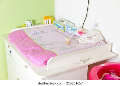 Baby Changing Commode