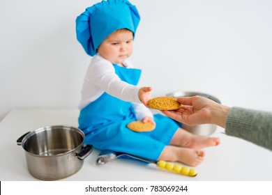 Baby In Chef Hat