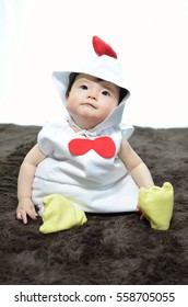 Baby In Chicken Costume