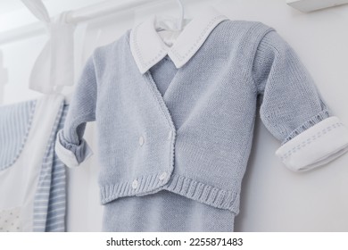 Baby Clothes at baby room. - Shutterstock ID 2255871483