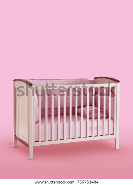 cot bed pink