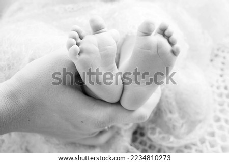 Similar – feet Human being Baby Girl