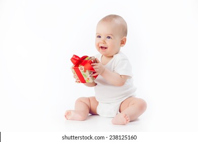 Baby With Gift