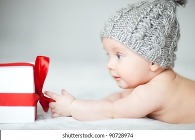 Baby With Gift