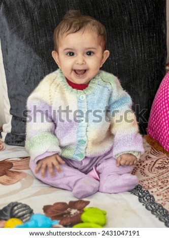 Baby Girl - Experience the pure delight and boundless innocence of a an angel, their radiant smile and charming expressions capturing the essence of divine beauty.