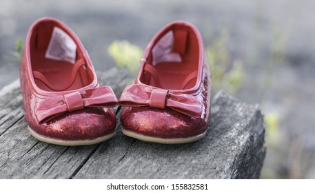 Baby Girl Ruby Slippers