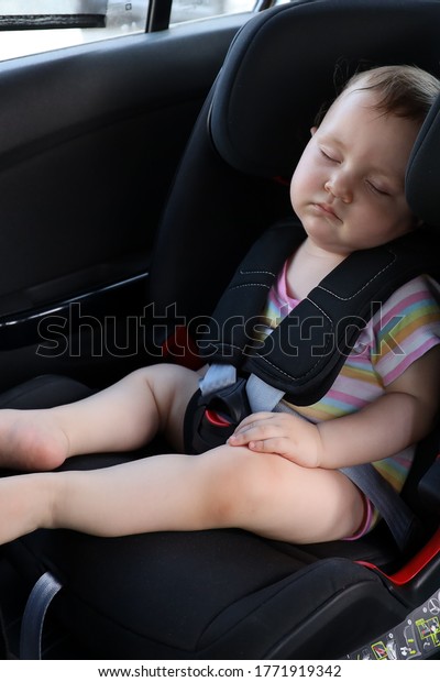 Baby Girl Is Sleeping\
İn Baby Car Seat