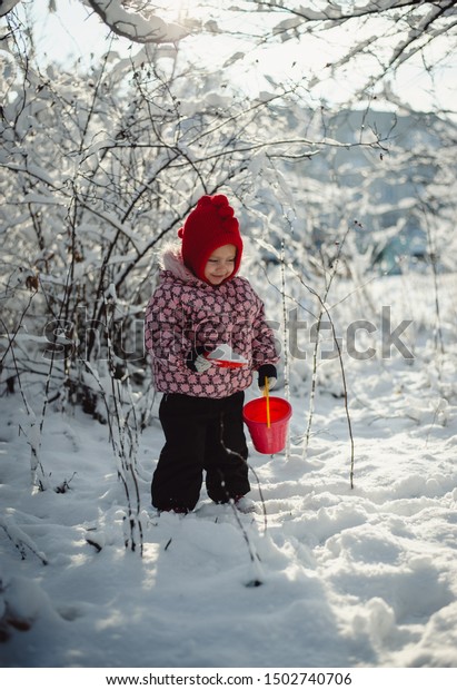 toddler girl snow gloves