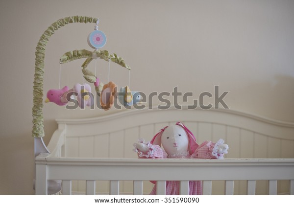 Baby Girls Crib Mobiles Stock Image Download Now