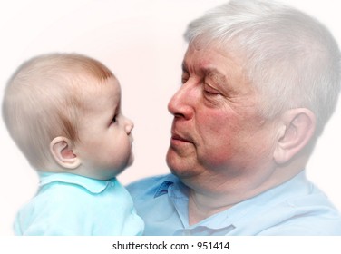 Baby And Grandpa