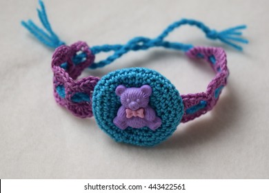 Baby Knitted Headband, Hair Band.