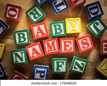 Baby Names Concept