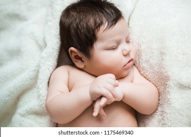 Newborn Baby Body Hair Images Stock Photos Vectors