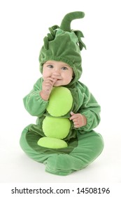 Baby In Peas In Pod Costume