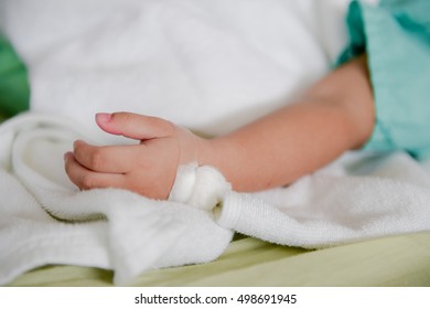 Baby In The Pediatric ICU