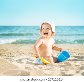 baby beach photography