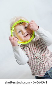 Baby Playing Tambourine