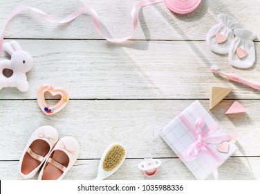 Baby Shower Flat Lay