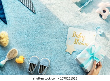 Baby Shower Flat Lay