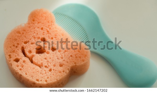 sponge teddy bear