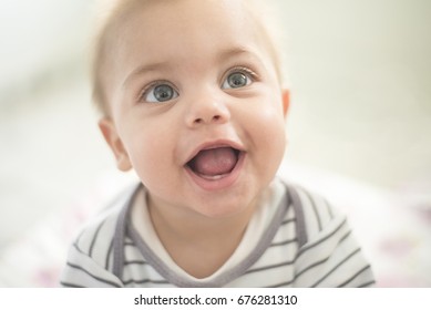 Baby Smiling - Baby Tooth