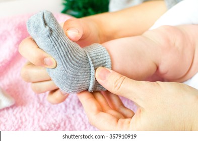 Baby Wear Grey Socks