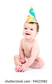 Baby Wearing Party Hat
