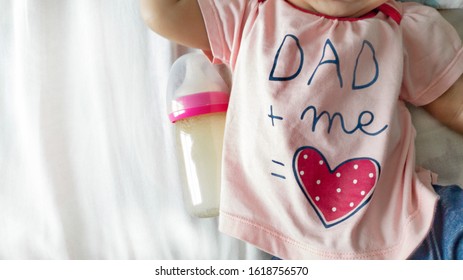 baby wearing shirts for dad
