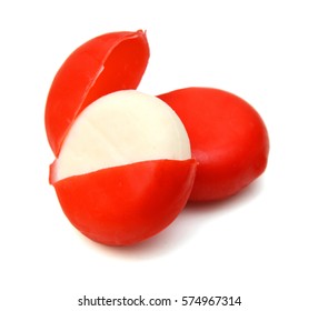 Babybel Cheese Red Wax Isolated On Stock Photo 574967314 | Shutterstock