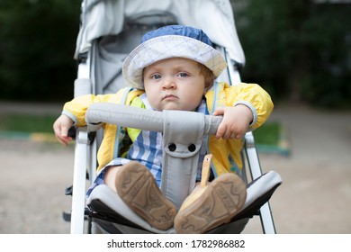 Babys Sitting Wheelchair Little Boy Serious Stock Photo 1782986882 ...