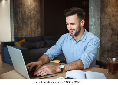 Bachelor Man Daily Routine Working Home Stock Photo 1008270625 ...