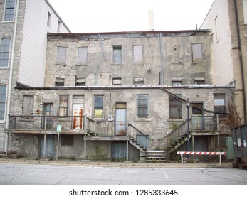 A Back Alley In A Rust Belt Town