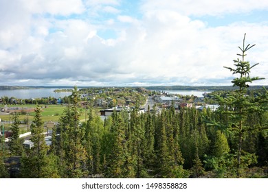 Back Bay, Old Town And Yellowknife Bay Of Yellowknife, Canada
