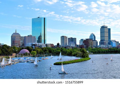 Back Bay Skyline Charles River Boston Stock Photo 1516755899 | Shutterstock