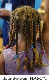 Back Of Blond Girls Hair With Many Braids In Her Hair Crazy Hair Day