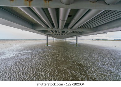 The back of the bridge