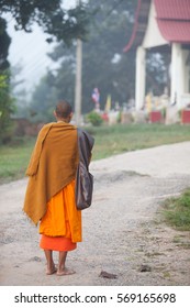 back of buddha munk