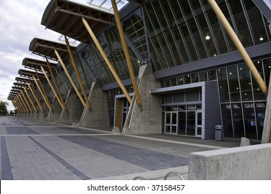 Back Entry Way For Richmond Olympic Oval.